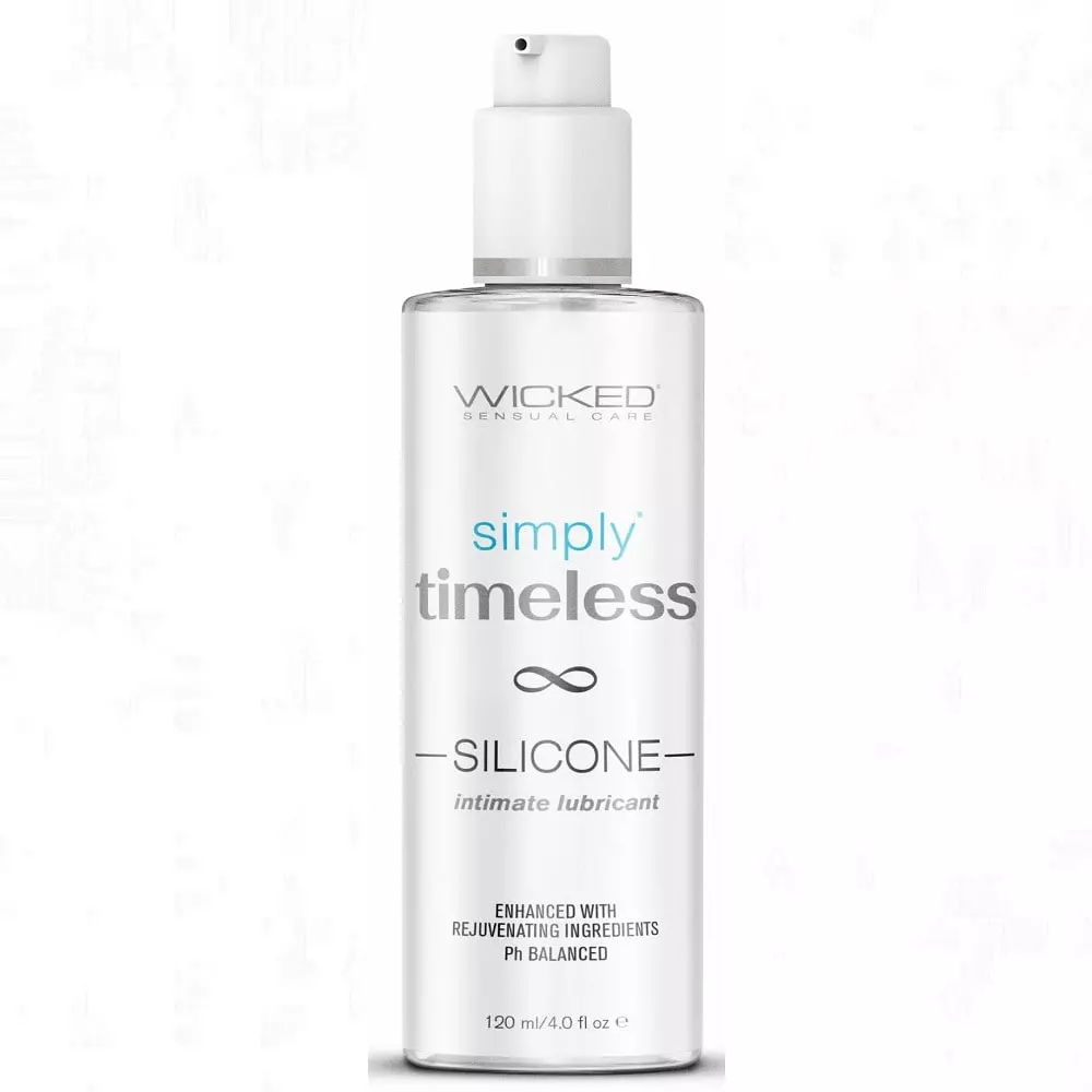 Wicked Simply Timeless Silicone Intimate Lubricant In 4 Oz